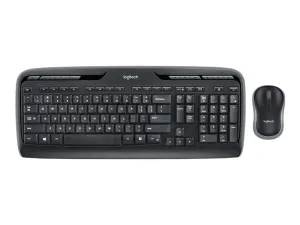 Logitech Wireless Combo Mk330 - Keyboard And Mouse Set - German